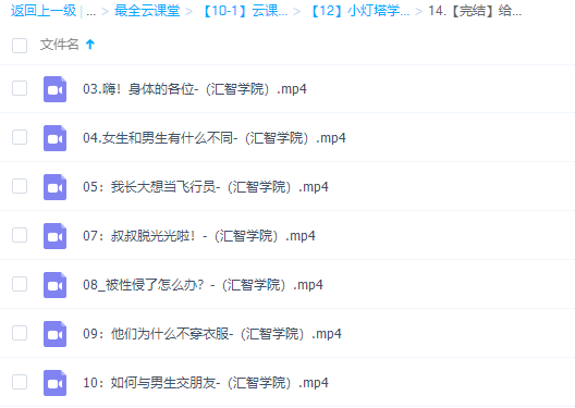 给孩子的第一堂性教育课女生版
